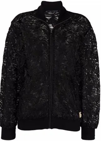 Dolce & Gabbana кружевной бомбер