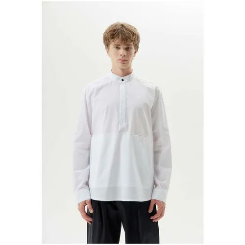 Рубашка-анорак белая Daniil Landar L, белый