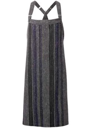 Yohji Yamamoto Pre-Owned сарафан в полоску