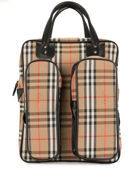 Burberry Pre-Owned сумка-тоут в клетку House Check