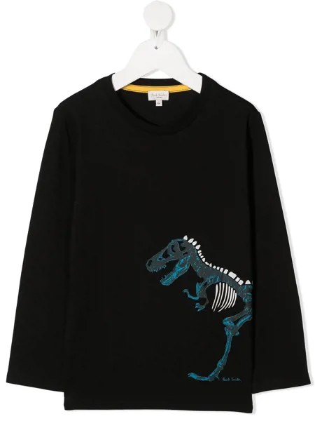 Paul Smith Junior футболка с длинными рукавами и принтом