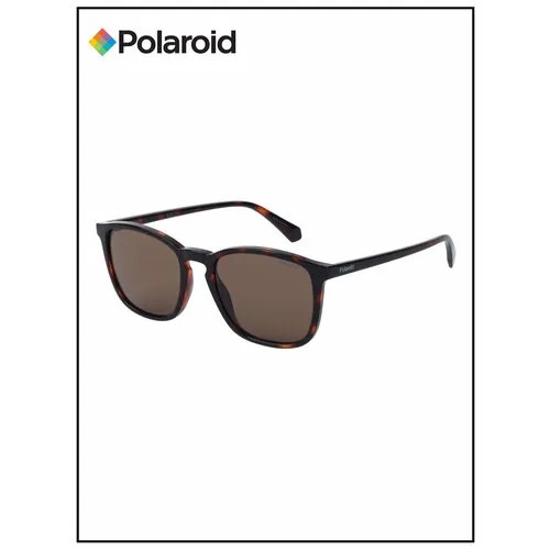 Солнцезащитные очки Polaroid, коричневый