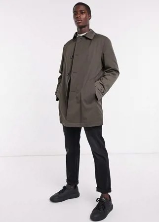 Однобортное пальто BOSS dain2-Коричневый