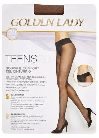 Колготки Golden Lady Teens Vita Bassa 20 den, размер 4-L, daino (бежевый)