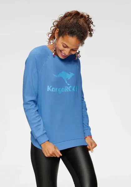 Свитер KangaROOS с логотипом спереди, синий