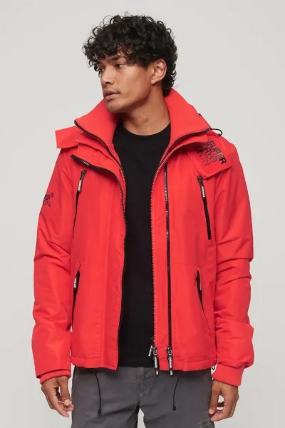 Зимняя куртка Mountain Windcheater Superdry, красный