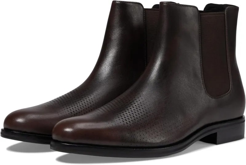 Ботинки Челси Washington Grand Laser Chelsea Boot Cole Haan, цвет Dark Chocolate Reverse/Black