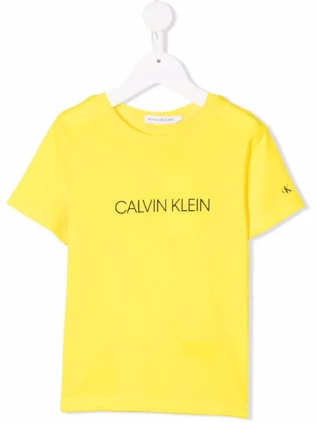 Calvin Klein Kids футболка с логотипом