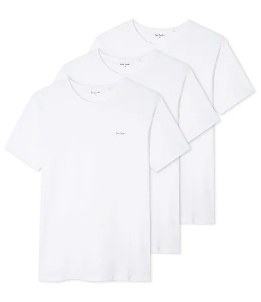 Набор из 3 футболок с короткими рукавами Paul Smith, белый