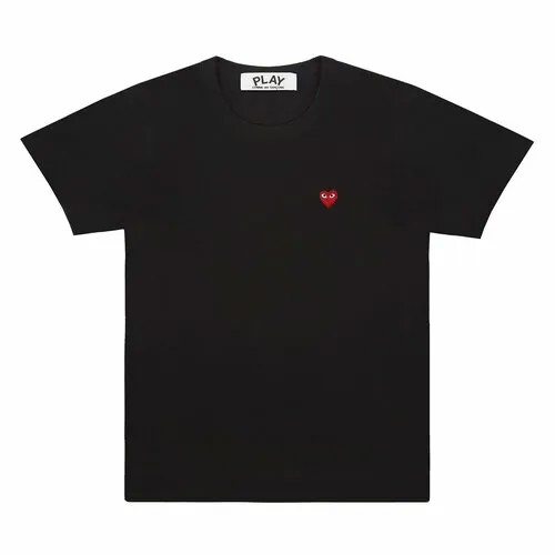 Футболка Comme des Garcons PLAY, размер S, черный