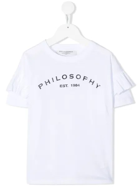 Philosophy Di Lorenzo Serafini Kids футболка с логотипом
