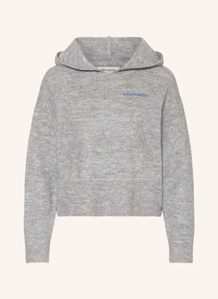 Вязаное худи noosall Lollys Laundry, серый