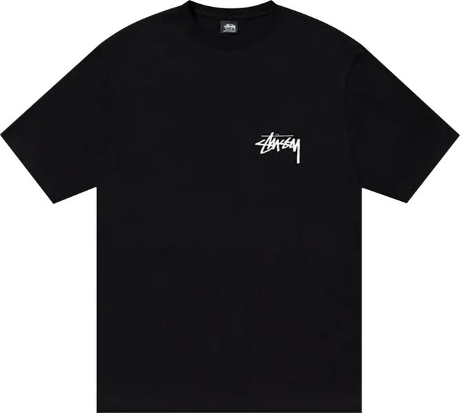 Футболка Stussy Coastline Tee 'Black', черный