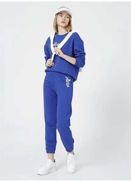 Эластичные темно-синие женские спортивные штаны Aeropostale