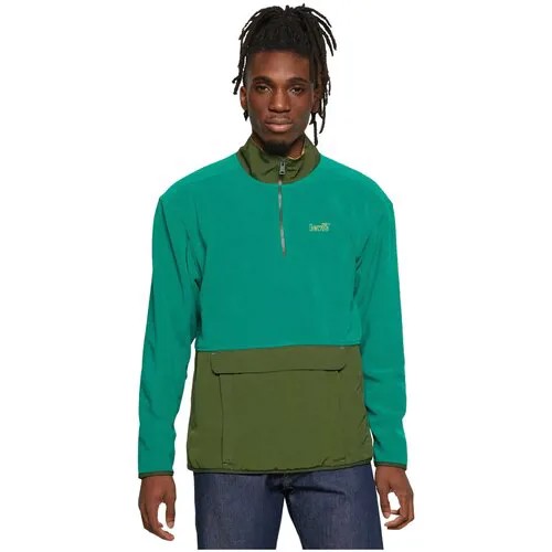 Толстовка Levis QUARTER ZIP POLAR FLEECE VARSITY BLOCK Мужчины 35978-0008 XL