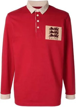Kent & Curwen рубашка-регби Three Lions