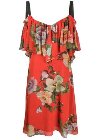Preen By Thornton Bregazzi платье миди Hanalee с цветочным узором