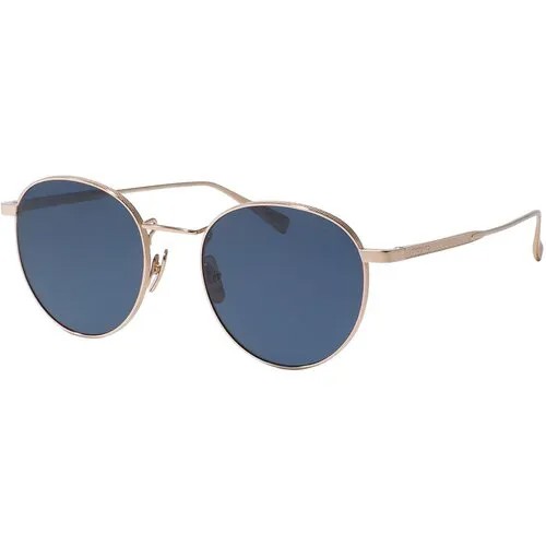 Солнцезащитные очки Chopard, синий, золотой