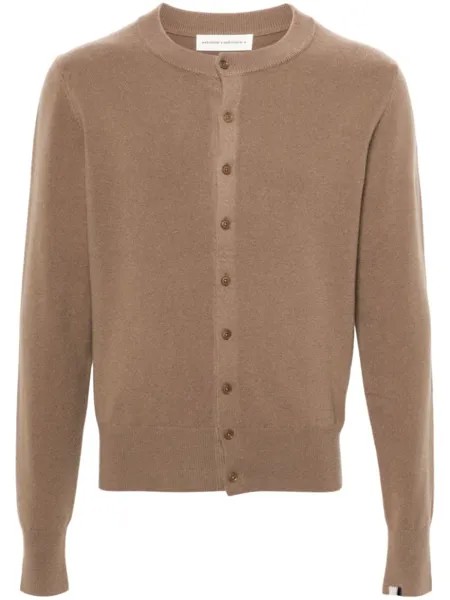 Extreme cashmere кардиган N°354 Be Cardi, коричневый
