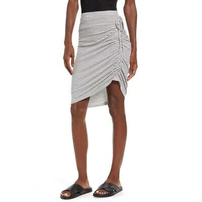 Великолепная женская асимметричная юбка, кремовый цвет, размер X-Large