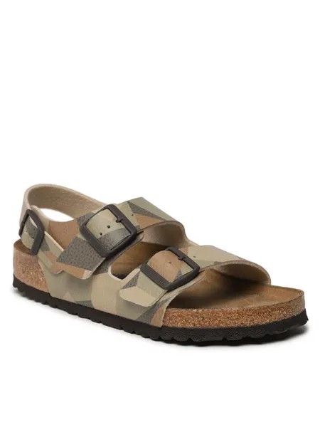 Сандалии мужские Birkenstock Milano 1024970 зеленые 40 EU