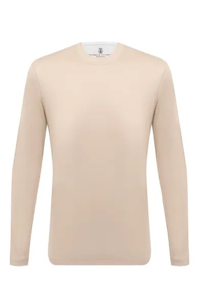 Хлопковый лонгслив Brunello Cucinelli