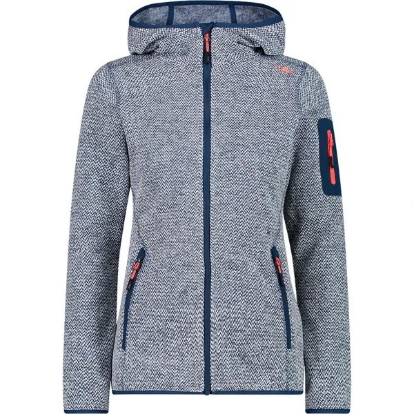 Куртка CMP 3H19826 Hooded Fleece, синий