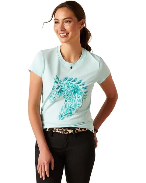 Футболка Ariat Floral Mosaic, цвет Plume