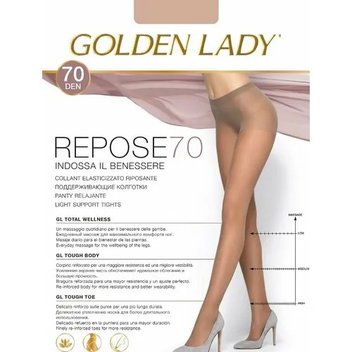 Колготки Golden Lady Repose, 70 den, бежевый