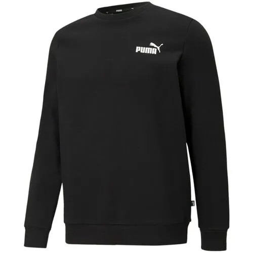 Свитшот спортивный PUMA Ess Small Logo Crew Fl, размер L, черный