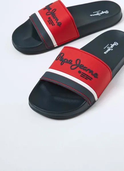 Мужские сланцы Pepe Jeans London (SLIDER PORTOBELLO s_PMS70108), синие