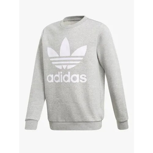 Джемпер adidas, размер 128, серый