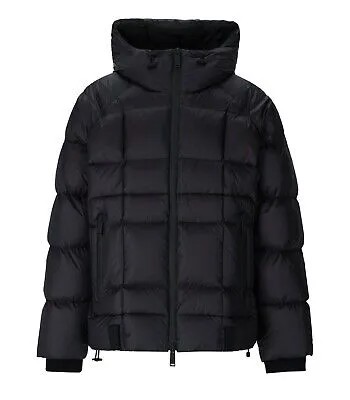 Черный пуховик с капюшоном Dsquared2 Puff