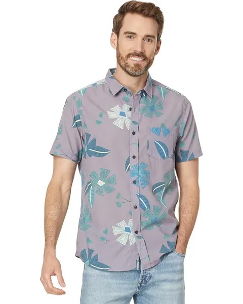 Рубашка VISSLA Tribal Tropics Eco Woven, цвет Dusty Lilac