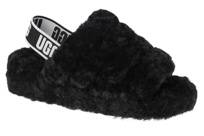 Мюли UGG UGG Fluff Yeah Slide, черный