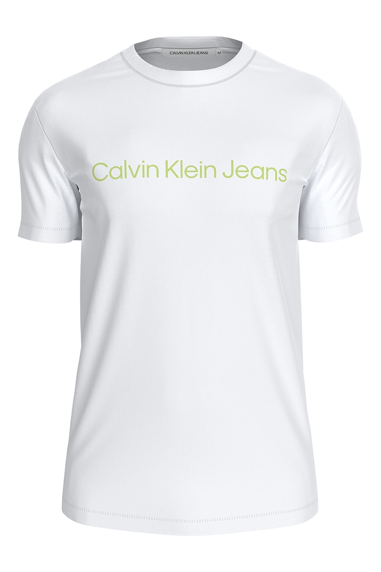 Футболка с логотипом Calvin Klein Jeans, белый