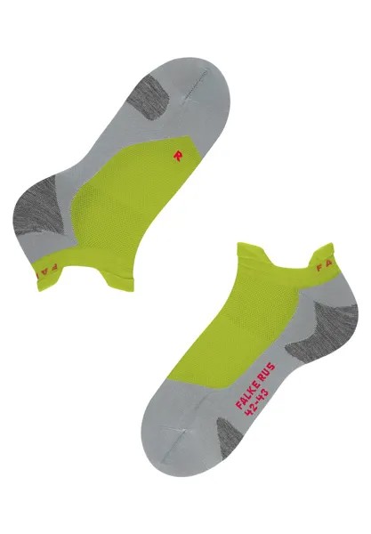 Спортивные носки Ru5 Race Invisible Running Functional Extra-Light-Cushioned FALKE, цвет lime