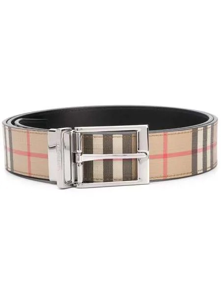 Burberry ремень в клетку Classic Check