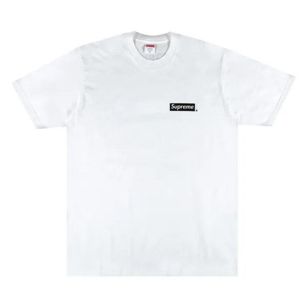 Футболка Supreme Spiral Tee 'White', белый