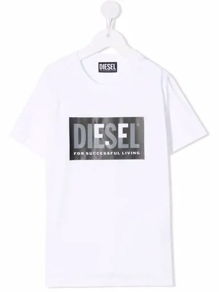 Diesel Kids футболка с логотипом