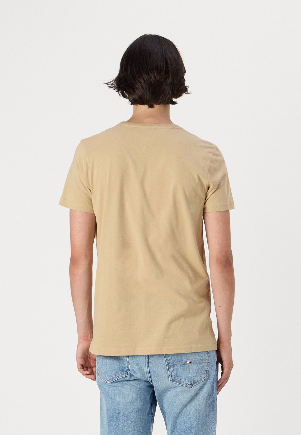 Простая футболка SLIM FIT 2 PACK Tommy Hilfiger, цвет Gentle Gold/White