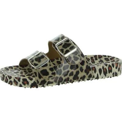 Madden Girl Womens Teddy Slip On Flat Footbed Sandals Shoes BHFO 6179