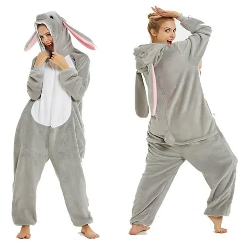 Пижама Кигуруми Заяц M / Кролик / Костюм для взрослых