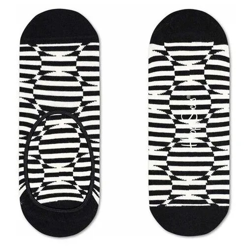 Носки-следки Optic Dot Liner Sock с принтом, черный, 25