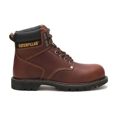 Мужские рабочие ботинки Caterpillar Second Shift со стальным носком, светло-коричневые рабочие ботинки 9,5 M, кожаные