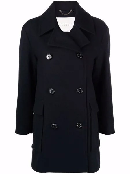 Mackintosh MILTON Navy Wool Pea Coat | LM-1092S