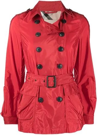 Burberry Pre-Owned тренч с объемными рукавами