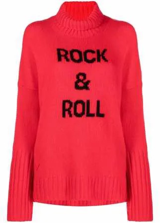 Zadig&Voltaire джемпер с принтом Rock & Roll