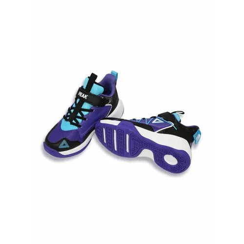 Кроссовки PEAK, размер 37, черный, фиолетовый