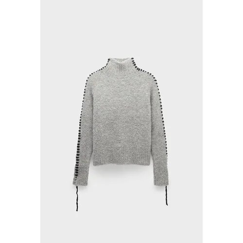 Свитер thom/krom sweater w k 142, размер 42, , серый